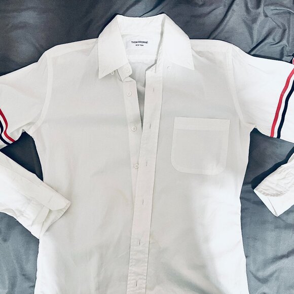 Thom Browne Poplin dress shirt Size 1 white - Picture 1 of 9